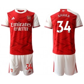 Completo Calcio Arsenal Granit Xhaka 34 Bambino Divisa Prima 2020/2021